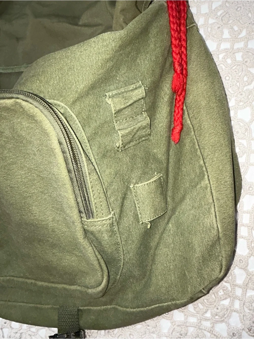 Harry Potter Durmstrang Messenger Bag – Olive Green Canvas Crossbody